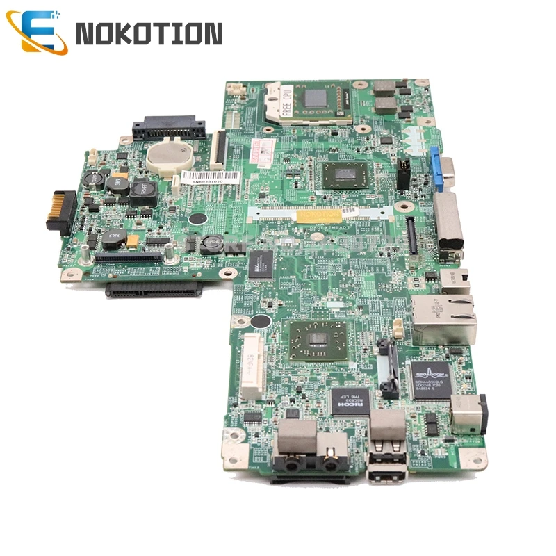 NOKOTION материнская плата для ноутбука Dell inspiron 1501 CN-0UW953 0UW953 UW953 основная плата DDR2 разъем S1 Бесплатный процессор