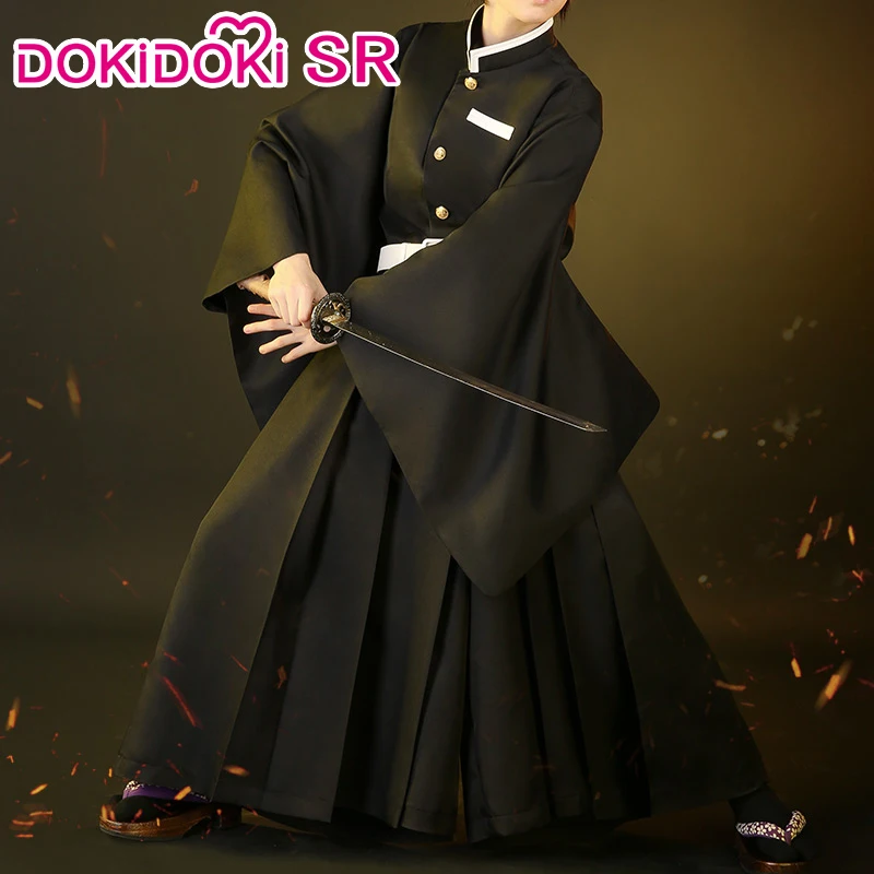 DokiDoki SR Аниме Косплей демона Slayer: Kimetsu no Yaiba Костюм Tokitou Muichirou костюм для