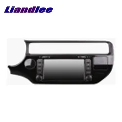 Liandlee для Kia RIO Leff ручной привод 2015 ~ 2017 LiisLee автомобильный мультимедиа, ТВ DVD gps аудио Hi-Fi радио оригинальный стиль Навигация