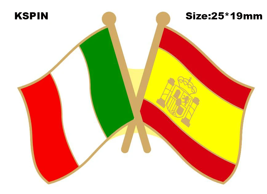 Bandeira da Amizade de Itália Pino da Bandeira da Lapela da Amizade & de Chipre 3 Joias e Acessórios