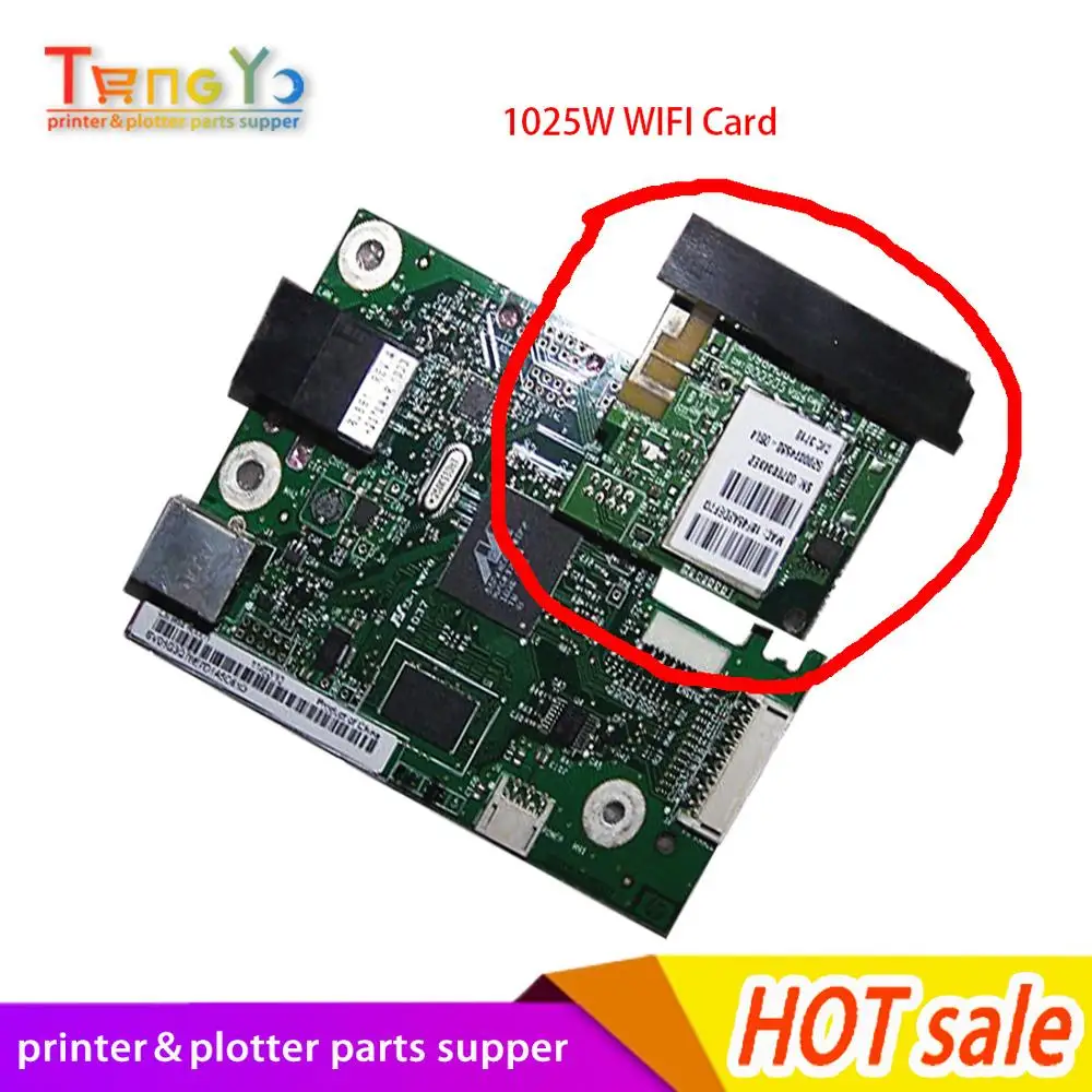 

CE964-60001 CF344-60001 Logic Main Board Use wifi card For HP CP1025nw CP1025 1025nw 1025 HP1025nw Formatter Board wifi card