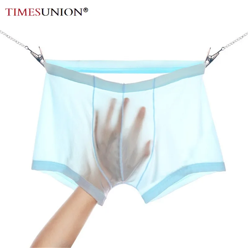 3 шт. летние мужские трусы-боксеры из вискозы | Мужская одежда