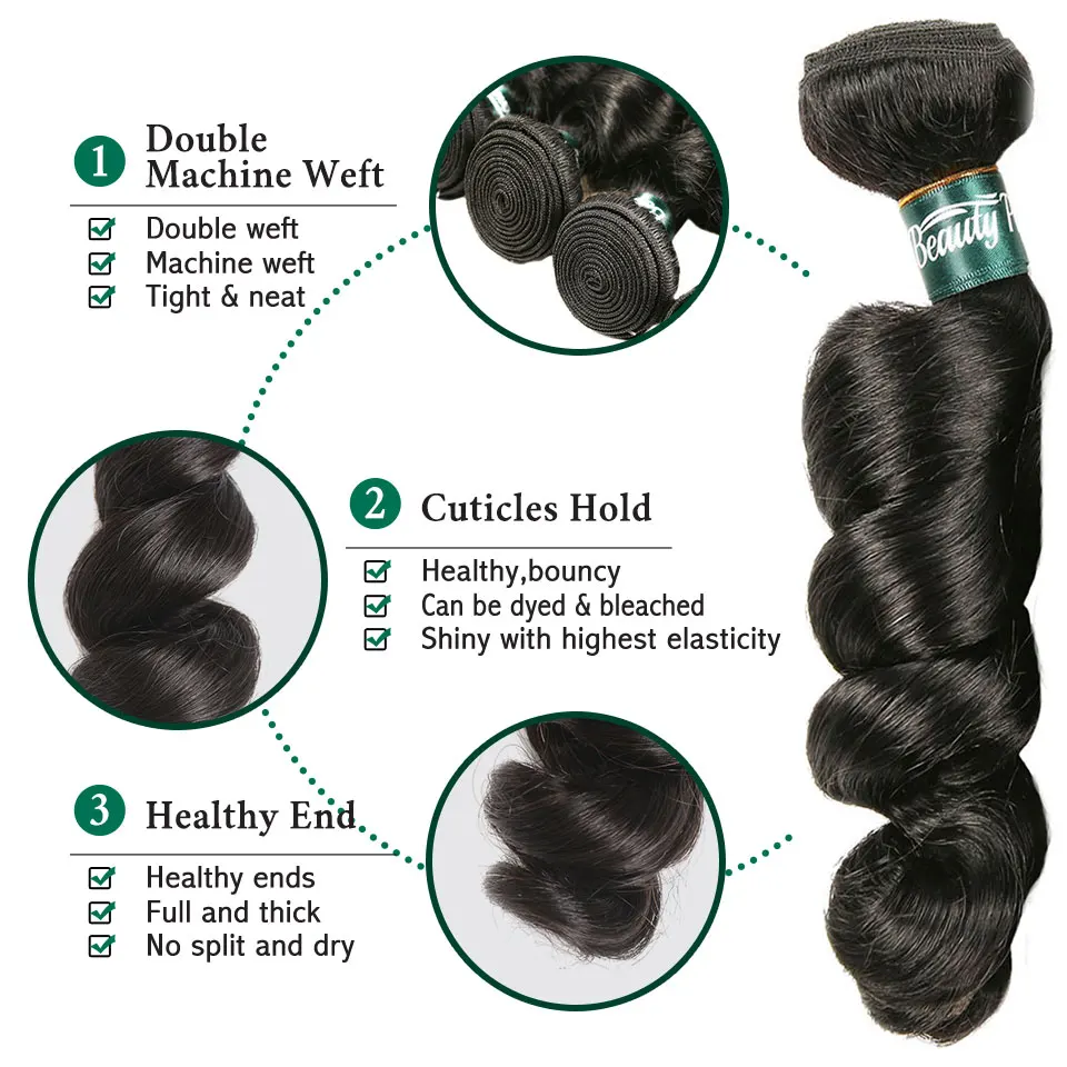karizma loose wave bundles with closure (7)