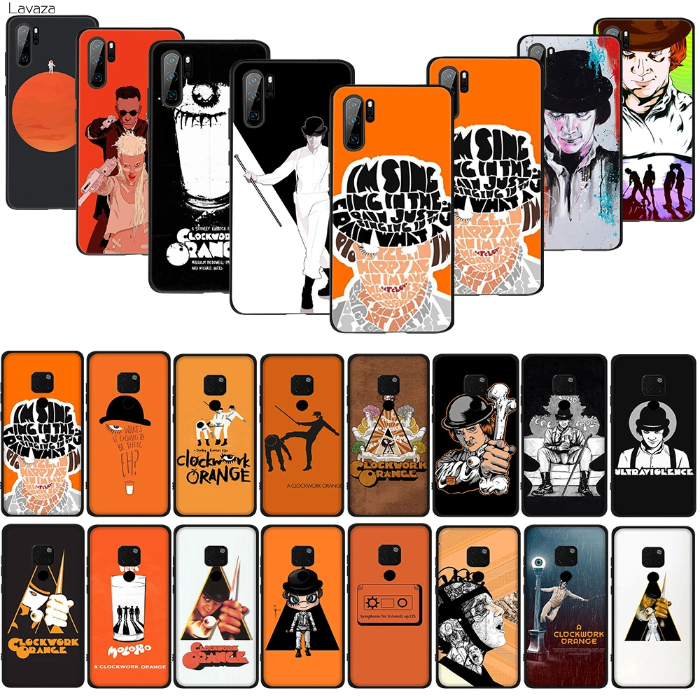Lavaza A Clockwork Orange Film Anime TPU Soft Case for Huawei Honor view 20 9x Pro P smart Z Plus P20Lite Mate 30 Lite | Мобильные
