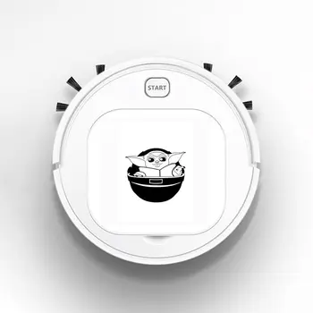 

Robot Vacuum Cleaner Intelligent Automatic Mopping Clean Robot for Hard Floor Carpet Star Wars The Mandalorian Baby Yoda