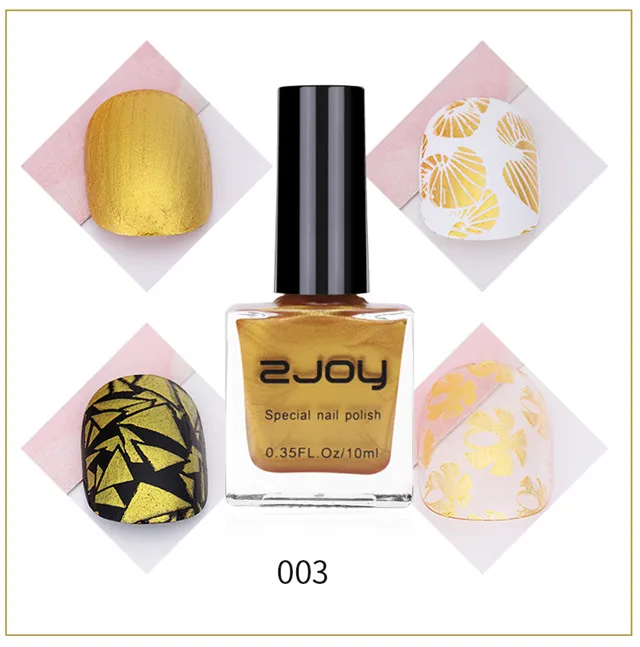 Nail Art Stamping Polish - 10ML Semi-Permanent UV Varnish for Stunning Nail Designs
