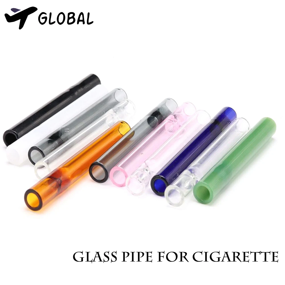 Премиум стекло One Hitter трубы курительная трубка держатель для сигарет стеклянная