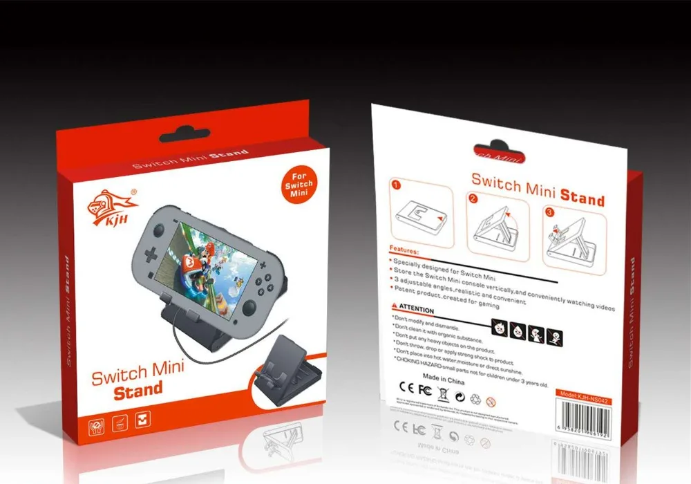 Nintendo Switch Lite игровой подставкой Держатель мобильных телефонов для док-станция настольная подставка складной регулируемый Поддержка Для nintendo Переключатель Мини Lite