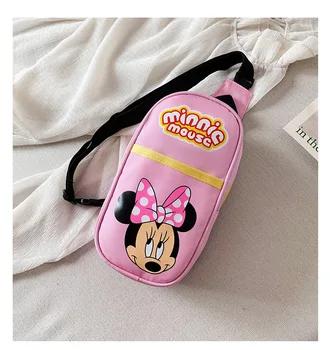 

Disney new mickey mouse children's minnie casual messenger boy shoulder bag children cartoon spiderman chest small bag
