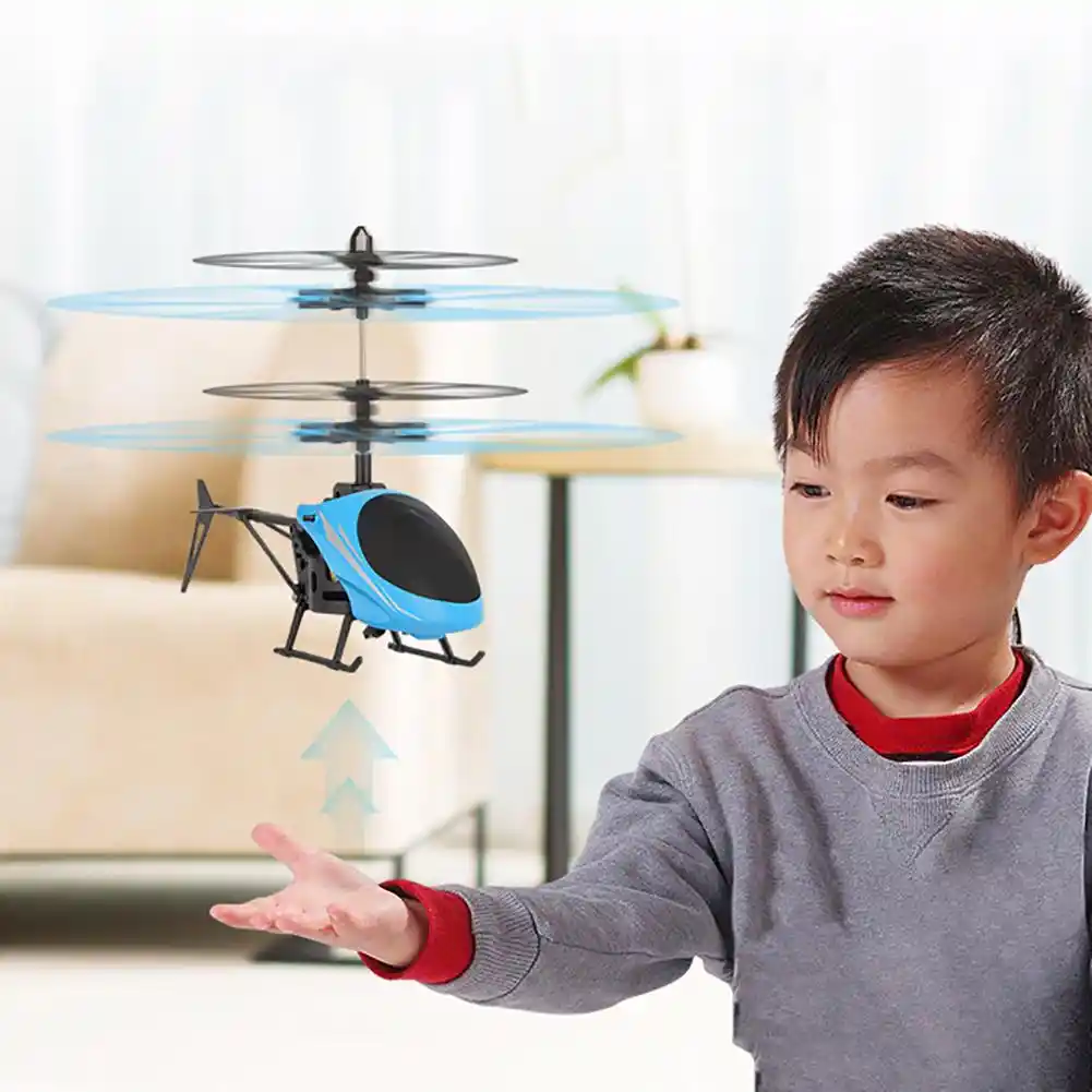 hand induction helicopter