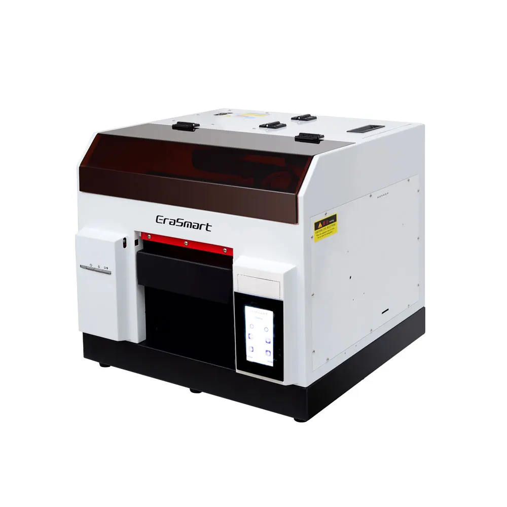  A4 6 Color 3D Printer UV Printing Machine UV Flatbed Printer
