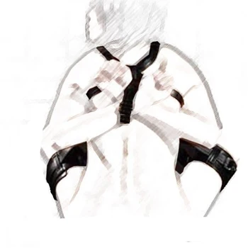 BDSM Thigh Sling Spreader,Leg Open Restraint Bondage Harness with Handcuffs,Sex Position Aid,Sexy Costumes 2