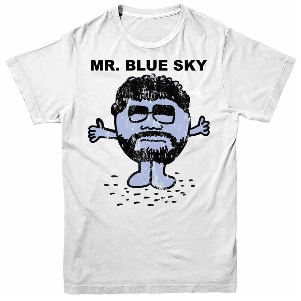 Mr. Blue Футболка с принтом &quotнебо&quot Jeff Lynne ELO Rock ретро унисекс Мужская и женская