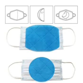 

3 Layers Non-Woven Disposable Mask Pad PM2.5 Dustproof Gasket Filter Replacement