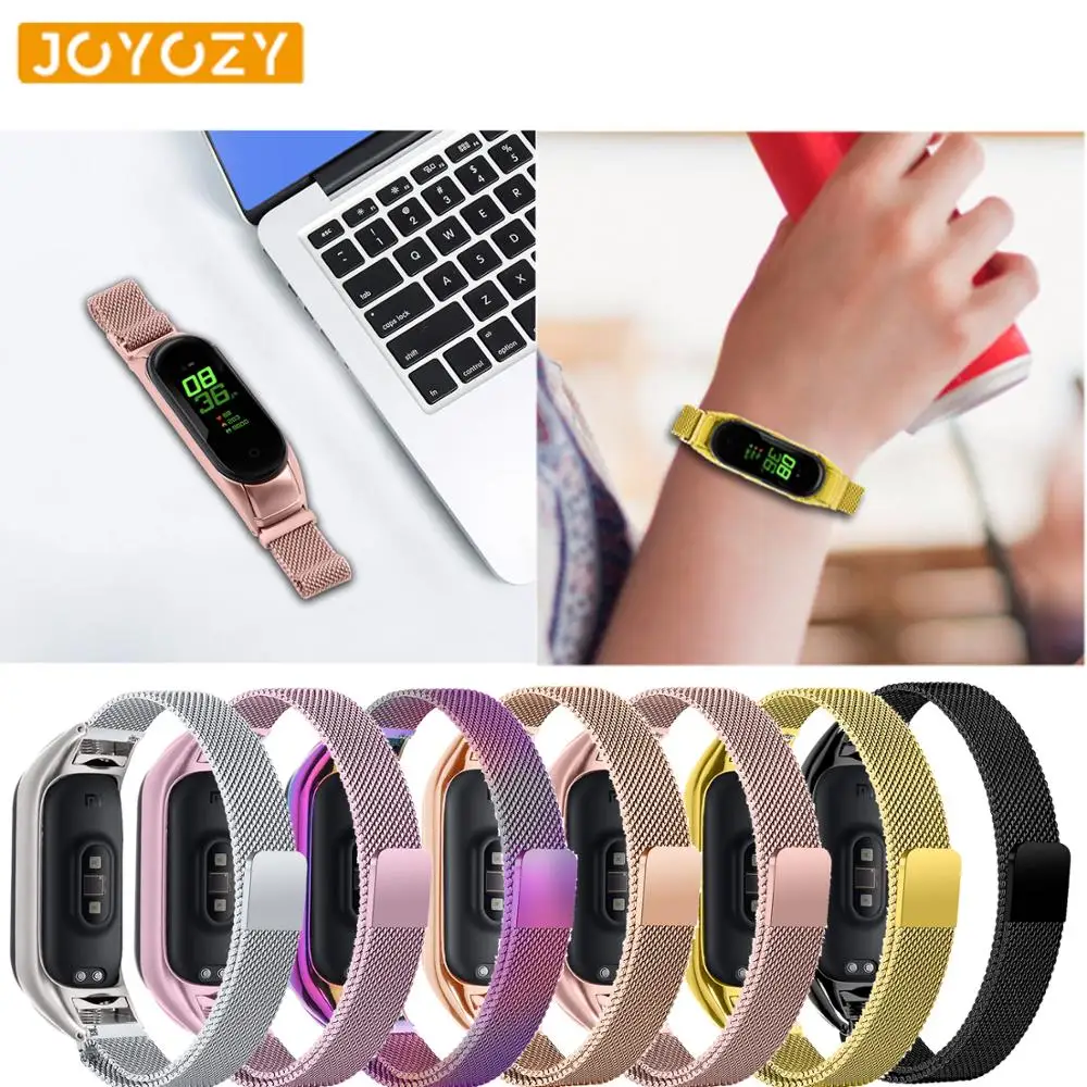 Joyozy mose петля легкая нержавеющая сталь для браслета Xiaomi ремешок Смарт наручные