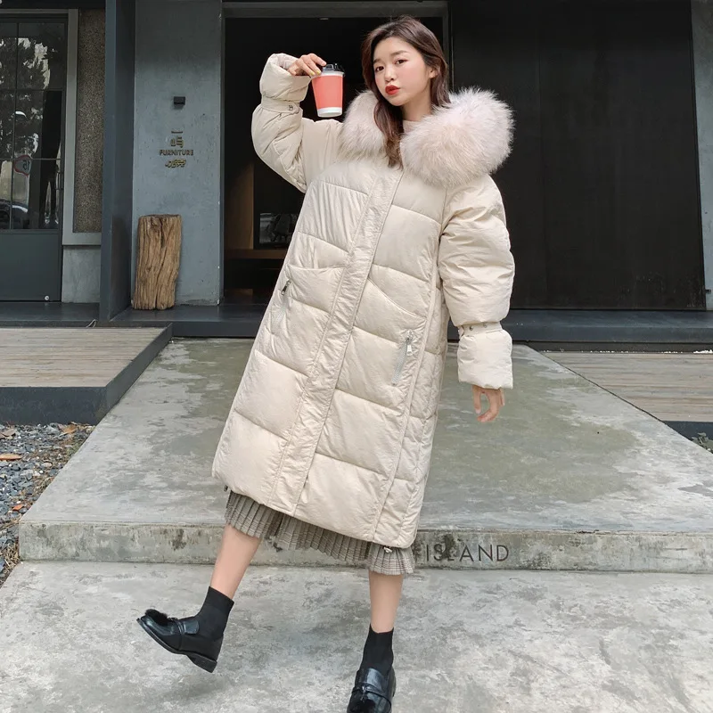 

2019 Cotton-padded Clothes Women's Mid-length Cotton Coat Students Winter Girl'S Coat Trend Cotton-padded Jacket Sub-