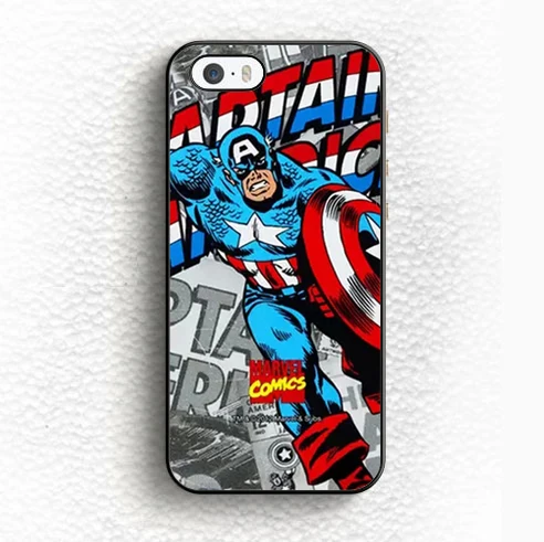 Темно-серый KETAOTAO Anymode Marvel Comics Капитан Америка чехол для телефона s для samsung S3 4 5 6 7 8 9 NOTE 8 чехол из мягкого ТПУ резины силикона - Цвет: Темно-серый