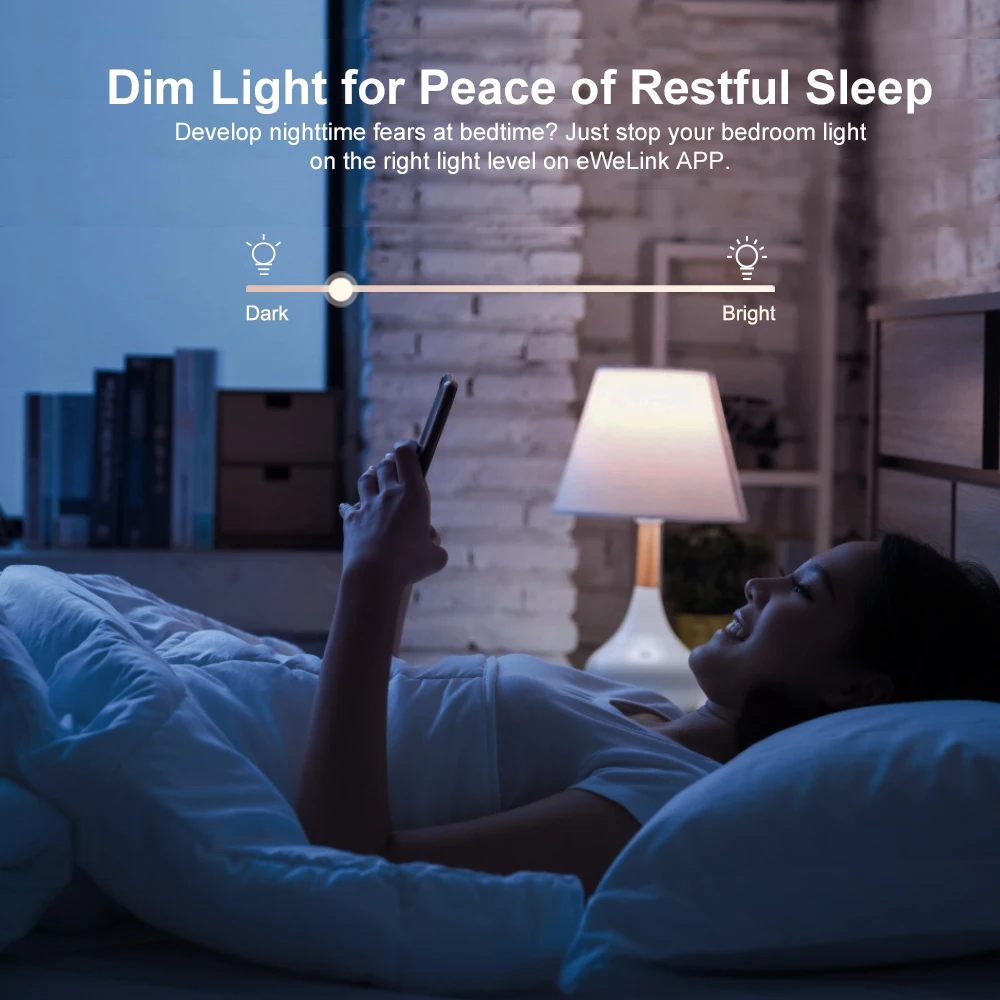 Itead SONOFF D1 DIY Smart Dimmer Switch Wifi Mini Switch Module Support Dimmable LED light Work With Sonoff RM433 Smart Home