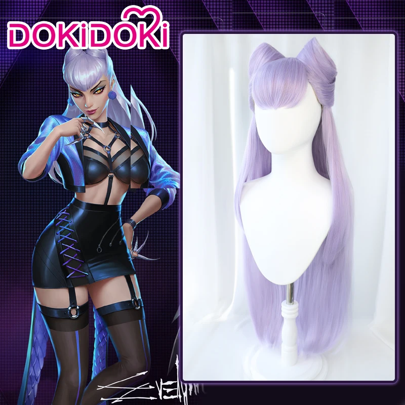 Игровая Лига Легенд DokiDoki самая лучшая KDA Agony косплей Эвелинн LOL League of Legends K/DA Cospaly