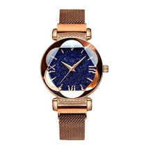 Aliexpress - Luxury Brand Rose Gold Starry Sky Dial Watches Women Ladies Crystal Bracelet Quartz Wrist Watch Relogio Feminino