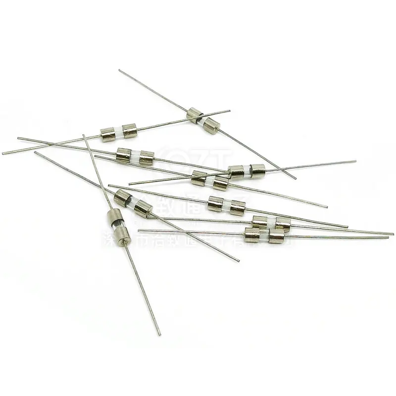 

10PCS Glass Tube Fuse Fast Break With pin 3.6x10mm 0.5A 1A 1.5A 2A 3A 4A 5A 8A 10A 250V fast blow glass fuse 3*10mm F0.5A F2A