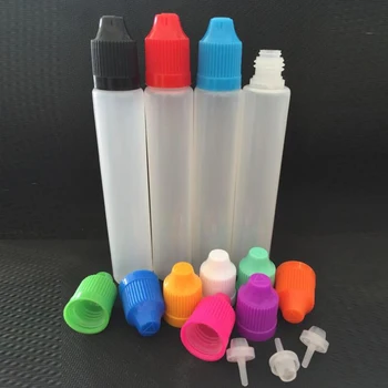 

2000PCS 30ML 60ML PE Plastic Dropper Bottle Empty E Liquid E Juice Squeeze Bottle with Childproof Cap and fine Tip YZHA06