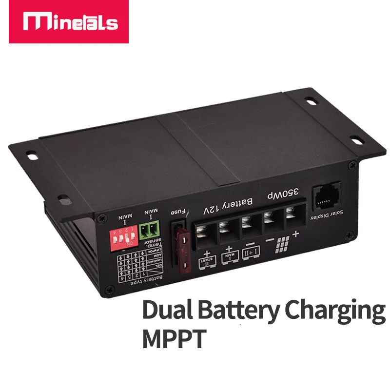 Controlador de Carregamento Solar Inteligente Bateria Dupla Regulador Solar Mppt para rv Suporte Bluetooth App 12v 25a - Image 6