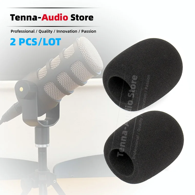 2PCS/LOT Microphone Windscreen Cover Shield For RODE PodMic Pod Mic