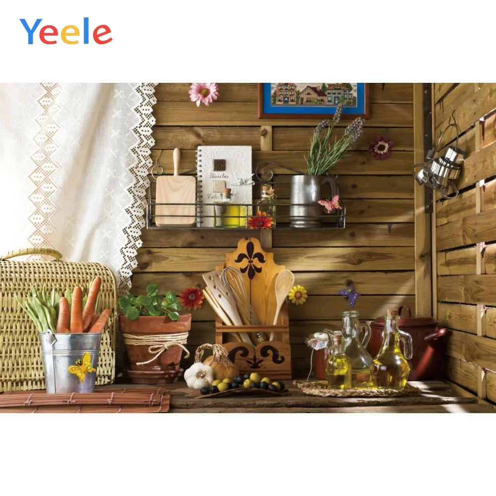 

Happy Easter Spring Flower Kitchen Baby Shower Backdrop Wood Board Photography Background For Photo Studio Photophone Shoot