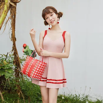 

Swimsuit Fused Large Size Womens Bathing Suits Rash Guard Women Summer Female Sexy Neck Push Up Pure Bubble Hot Suit Solid