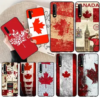 

NBDRUICAI CANADA Flag Phone Case Cover for Huawei P30 P20 Mate 20 Pro Lite Smart Y9 prime 2019