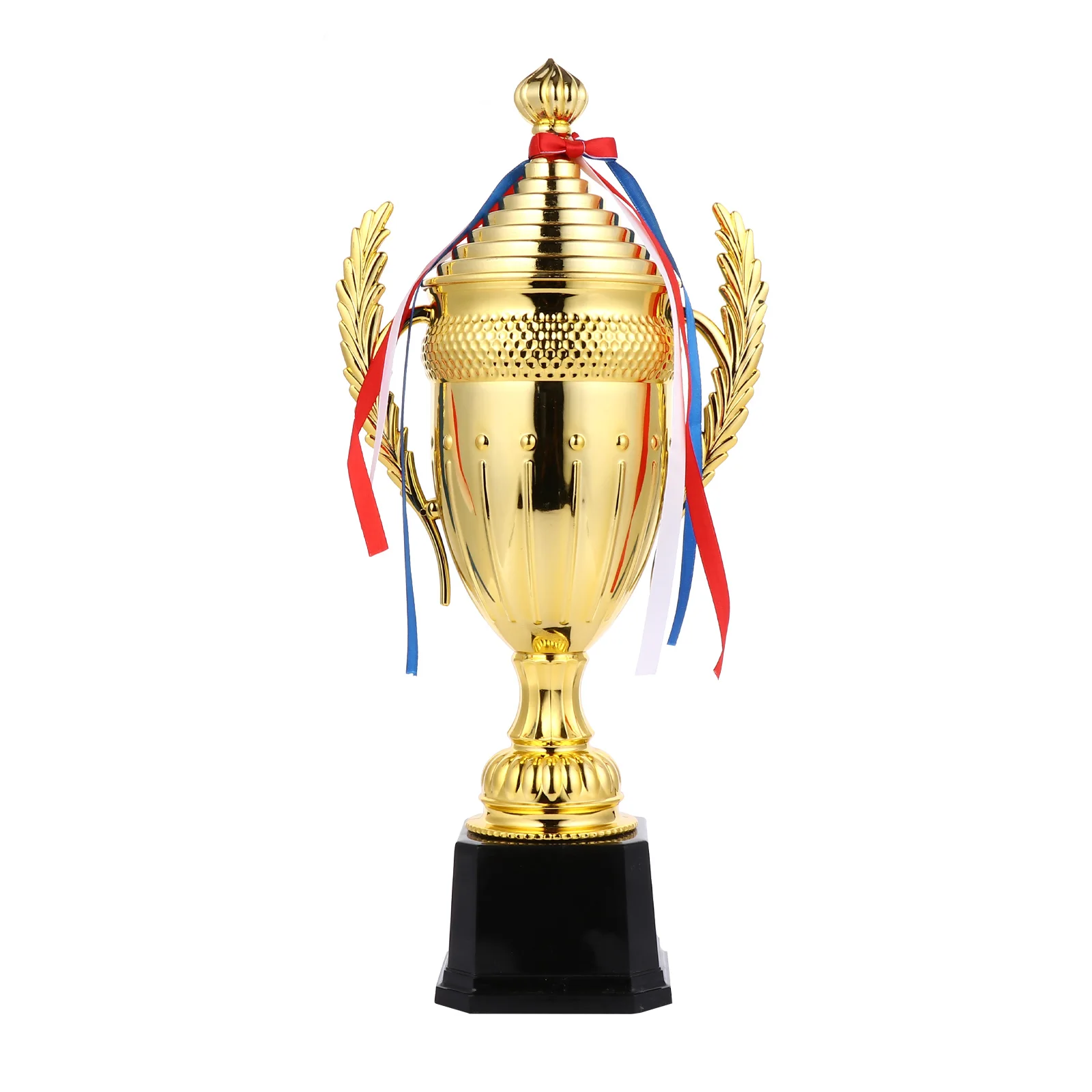 Tasse de trophée avec couvercle, première place, prix en plastique pour les sports de compétition, 1 PC