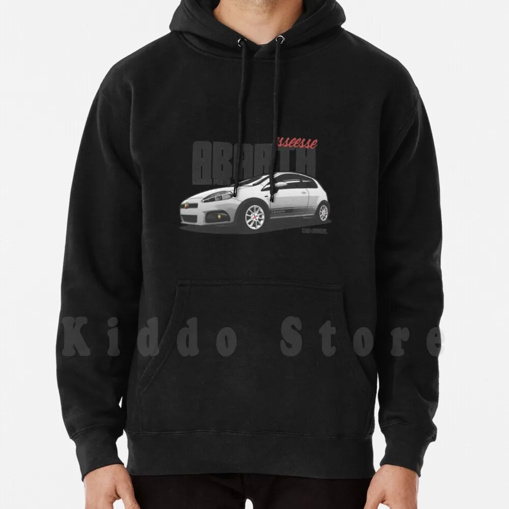 Fiat Grande Punto Abarth-Carcorner Felpa Con Cappuccio Manica Lunga Fiat 131 Abarth 695 Fiat Abarth 595 2019 Fiat 124 Spider