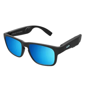 

High End Bone Conduction Bluetooth 5.0 Sunglasses Open-Ear Headset Polarized Eyeglasses Wireless Glasses