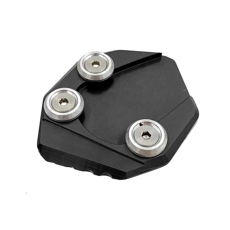 For SUZUKI GSX-R150 GSX-S150 2017 2018 moto CNC Kickstand Foot Side Stand Extension Pads Support Plate 2017- GSX R 150 GSX S 1509