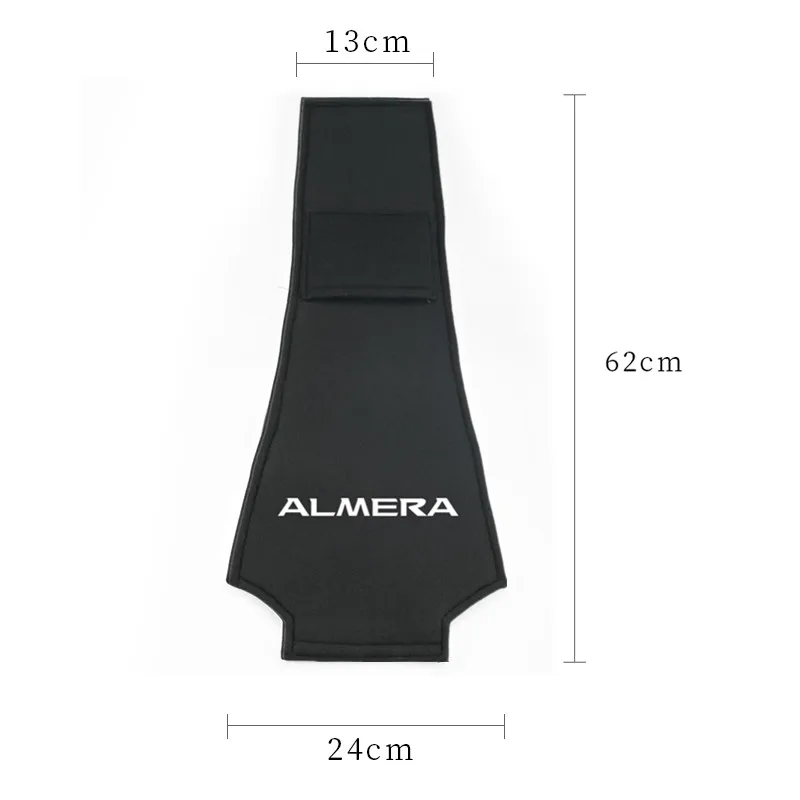 Car Styling For Nissan Almera G15 N16 Hot car headrest cover 1PCS