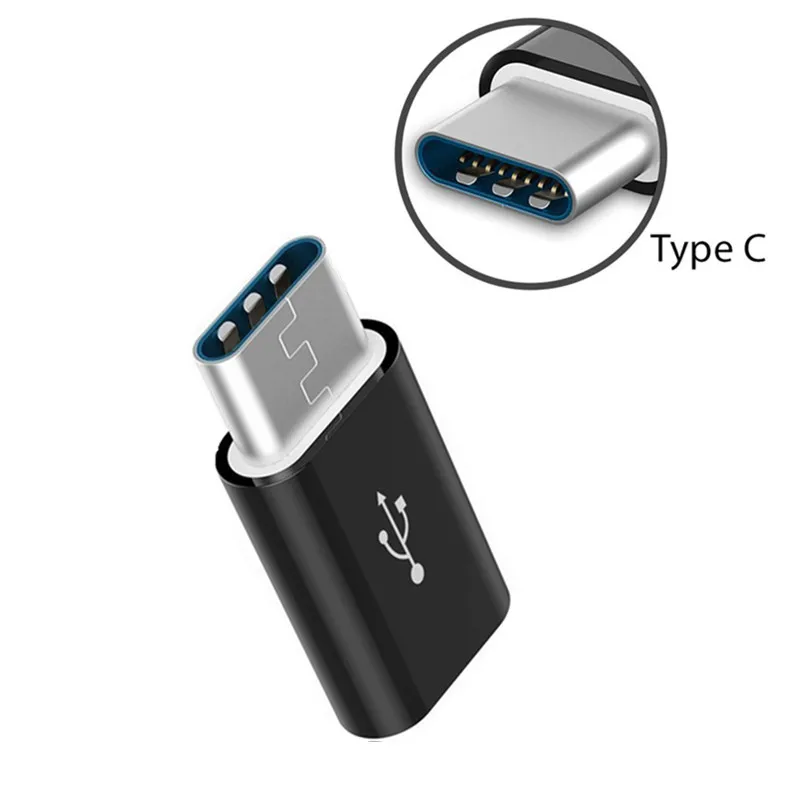 Mi cro USB Женский к type C Мужской адаптер конвертер для Xiaomi mi 8 красный mi Note 7 huawei P20 Lite Oneplus 6 samsung S8 Plus S9 S10E