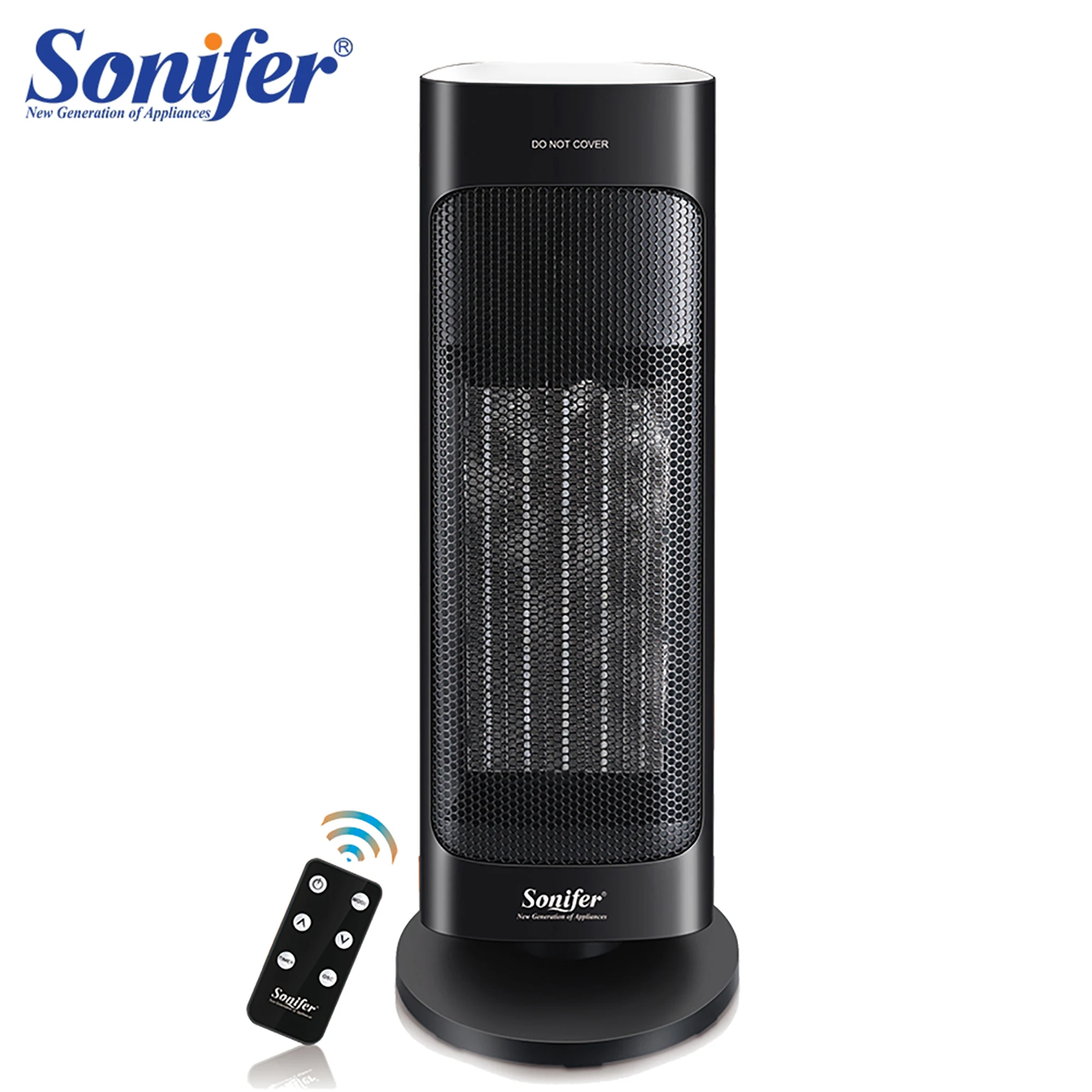 

2000W Electric Fan Heater Desktop Heating Camping Any Place AdjustableThermostat Home Room Handy Heating Quick Heat 220V Sonifer