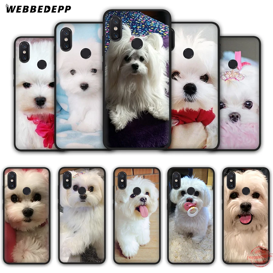 WEBBEDEPP Awesome I Love My Maltese Dog Soft Case for Xiaomi Mi A3 9 9T 10 Lite CC9E Max 3 Redmi 7A K20 Pro K30 X2 | Мобильные