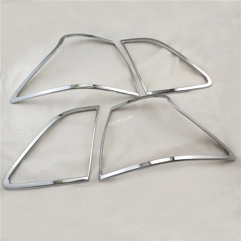 Для Toyota Crown 2003 2004 2005 2006 2008 2009 ABS хромированный задний светильник, накладка на задний светильник, 4 шт
