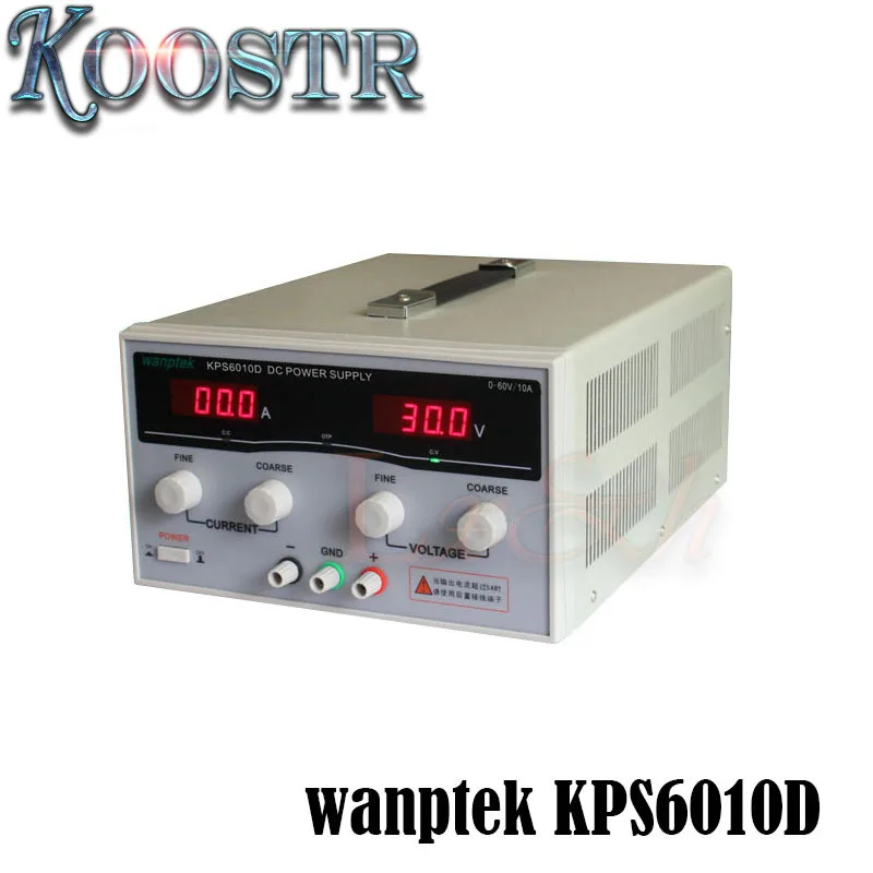 KPS6010D High precision Power Adjustable LED Display Switching DC power supply 220V 0-60V/0-10A For Laboratory and teaching |