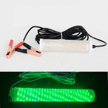 

12V 20W LED Green Underwater Submersible Fishing Light Boat Squid Fish Lamp Waterproof
