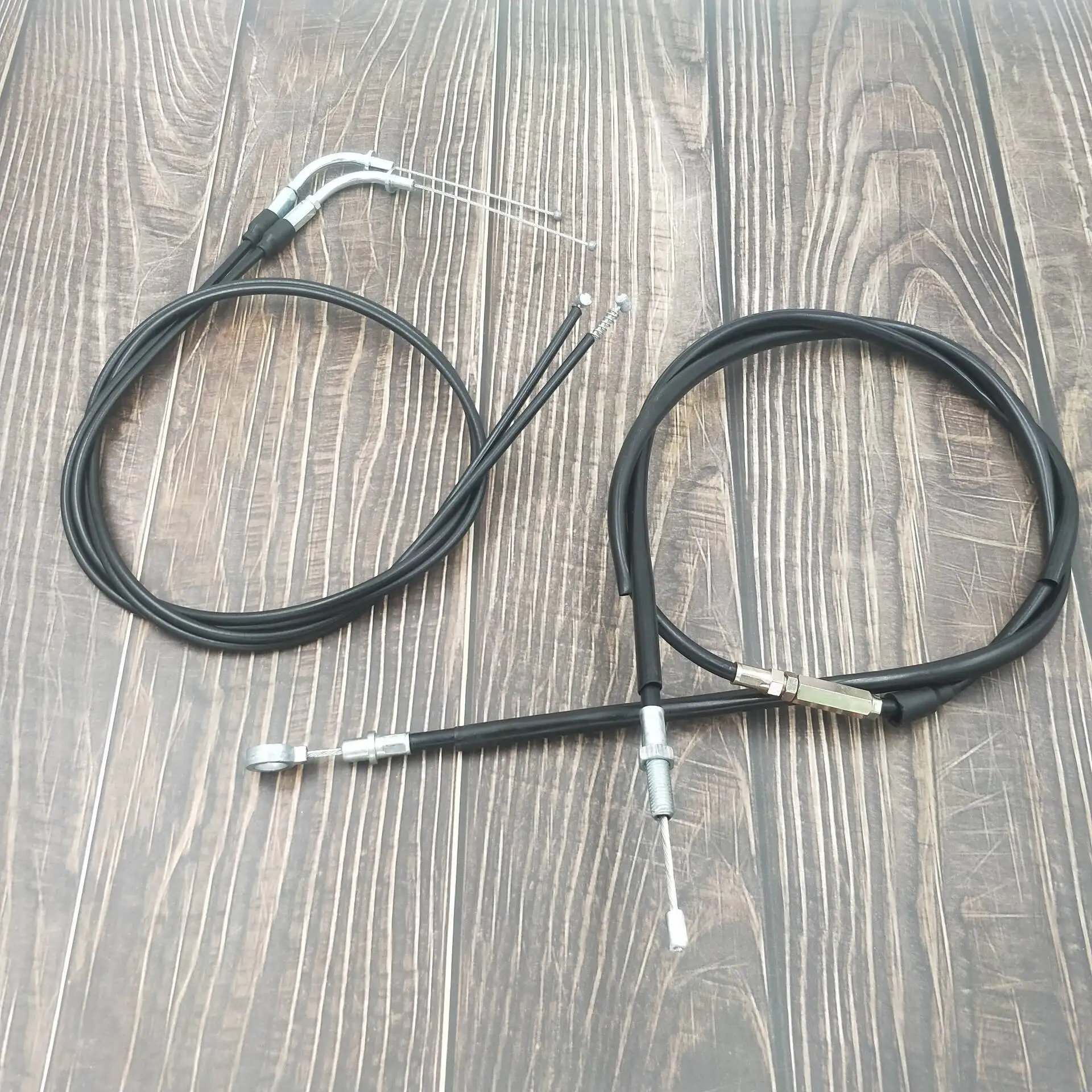 Modified Lengthened Extended Throttle Line Clutch Cable Wire For Harley