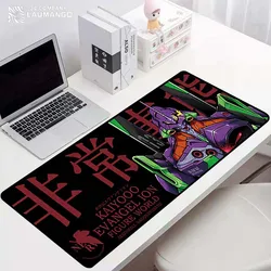 Tapete de teclado para jogos evangelon1 mousepad gamer tapete anime tapete de mouse acessórios kawaii tapete de borracha para computador tapetes mausepad