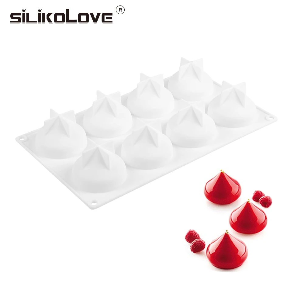 Силиконовая форма SILIKOLOVE 8 для выпечки инструменты украшения|Формы тортов| |