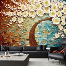 Пользовательские 3D Настенные обои для спальни фото фон настенные наклейки домашний Декор Гостиная Современная живопись обои