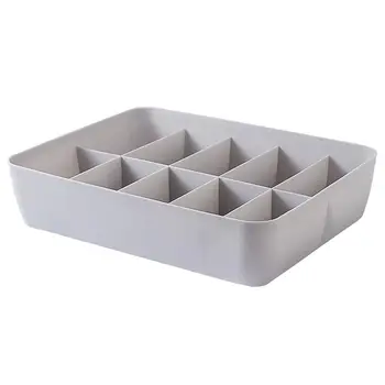 

1pc 10 Grids Closet Bra Pants Socks Storage Box Multifunctional Clothes Organizers gHousehold Storage Box