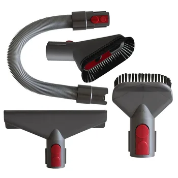 

4pcs Suction Head Flat Brush Universal Mattress Tool For Dyson V8 V7 V10 V11 Absolute Animal Trigger Vacuum Cleaner Accessories