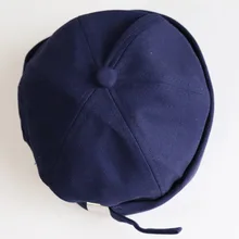 Одноцветная хлопковая кепка дикая дыня, моряка, шапка помещика, шапка помещика в стиле ретро для мужчин и женщин