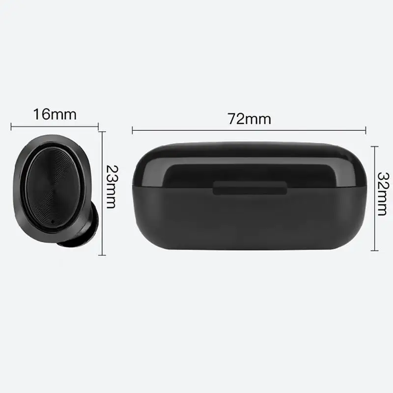 F6 TWS Bluetooth наушники стерео беспроводные наушники ж/дисплей заряда Коробка микрофон